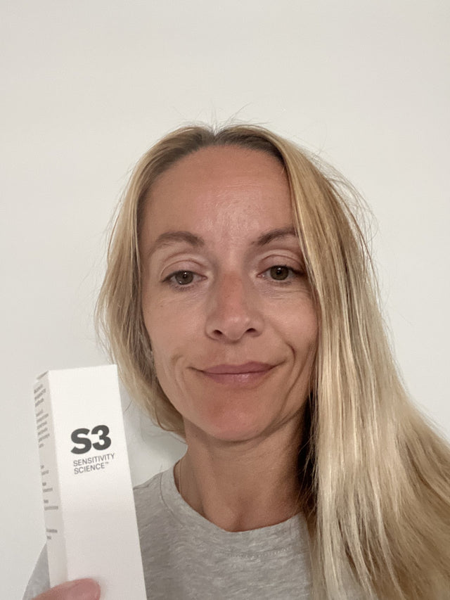 S3 home tester with S3 Daily Sensitive Toothpaste